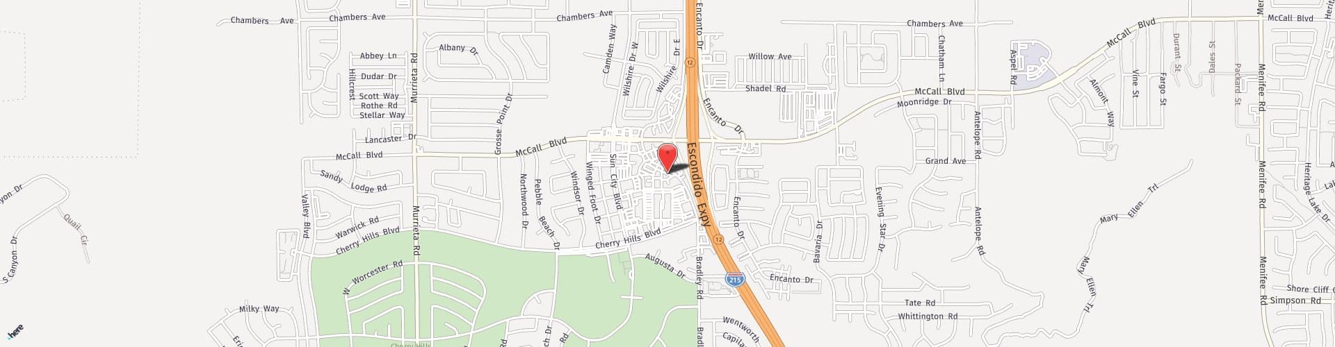 Location Map: 28115 Bradley Rd. #3 Sun City, CA 92586